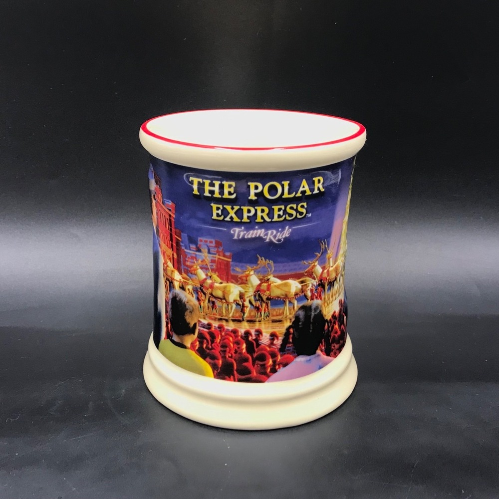 The Polar Express Train Ride Coffee Mug Hot Chocolate 3D Raised Design